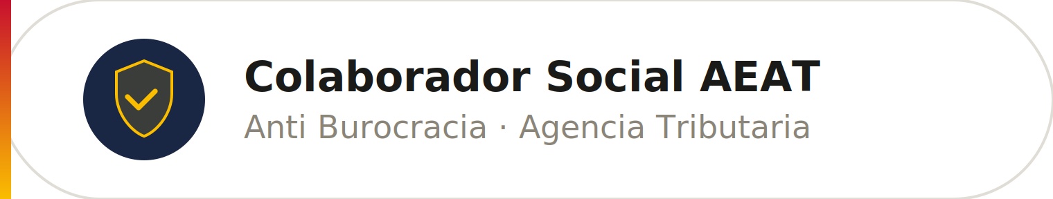 Colaborador Social Agencia Tributaria AEAT